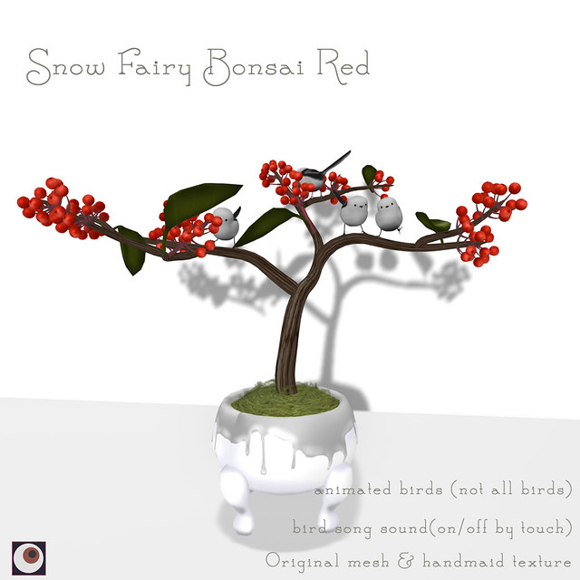 *NAMINOKE*Snow Fairy Bonsai RED