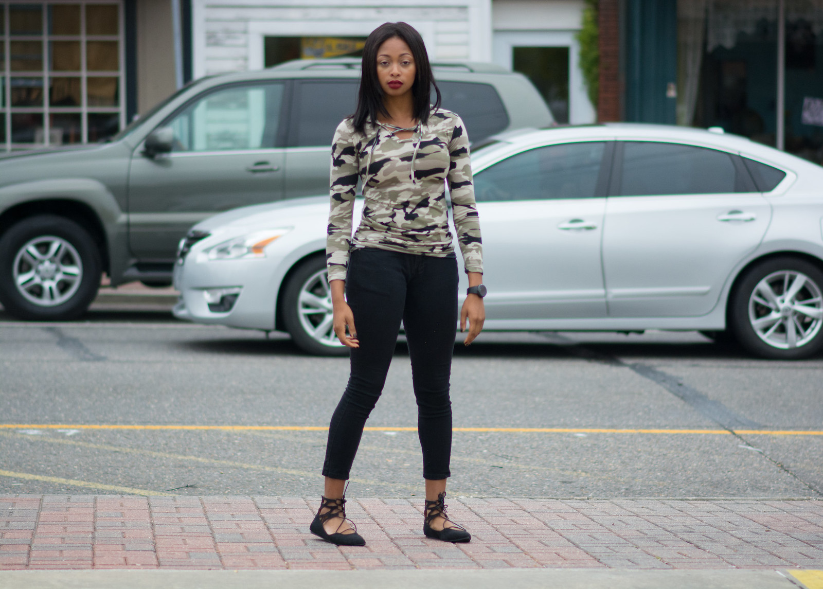how to style camouflage for casual wear
