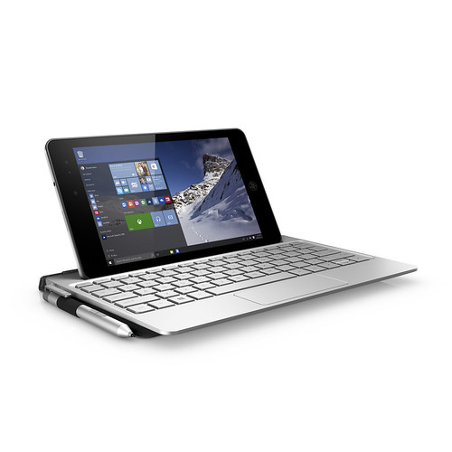 HP ENVY 8 Note_right facing with keyboard and stylus