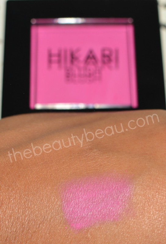 hikari desire blush swatch