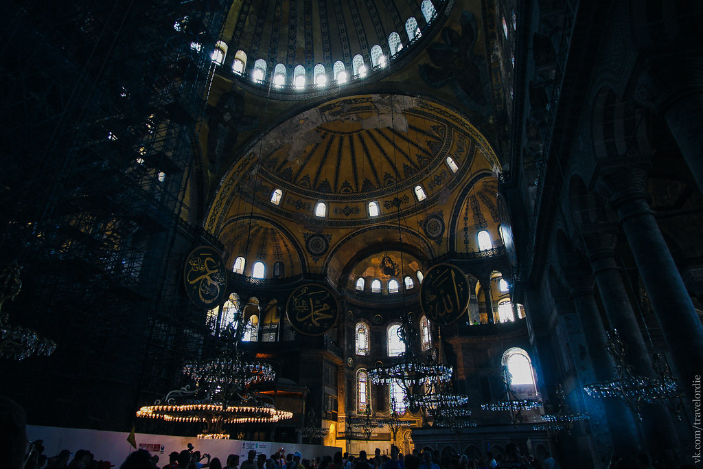 Inside Ayasofya Museum / Внутри Собора Святой Софии, Стамбул