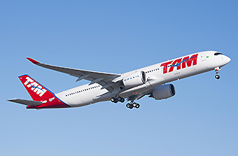 TAM A350-900 climbing (Airbus)