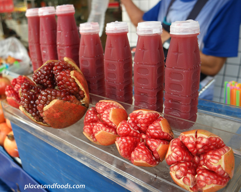pomegranate juice bangkok chinatown