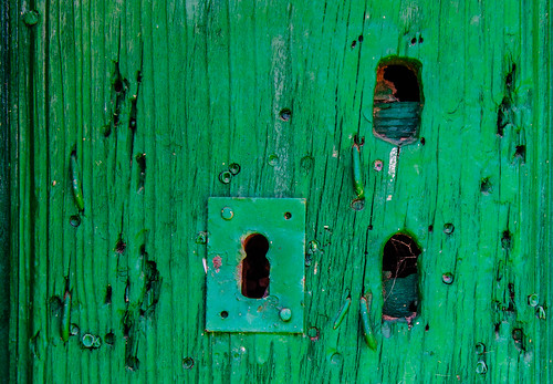 door color colour verde green puerta nikon salamanca keyhole cerradura 18105 barceo d7000