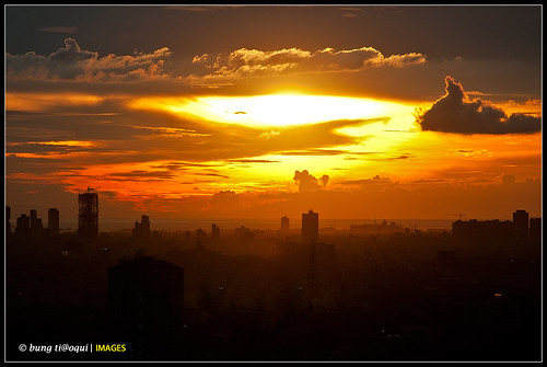 city sunset philippines pasig december2012