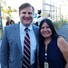 Tue, 08/04/2015 - 6:25pm - Inez Morin poses with Controller Ron Galperin