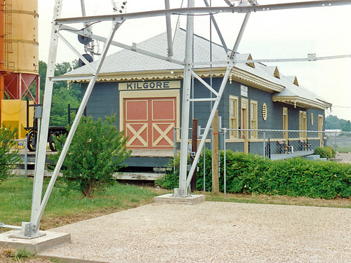 texas railwaystation depot oilwell kilgore railroadstation