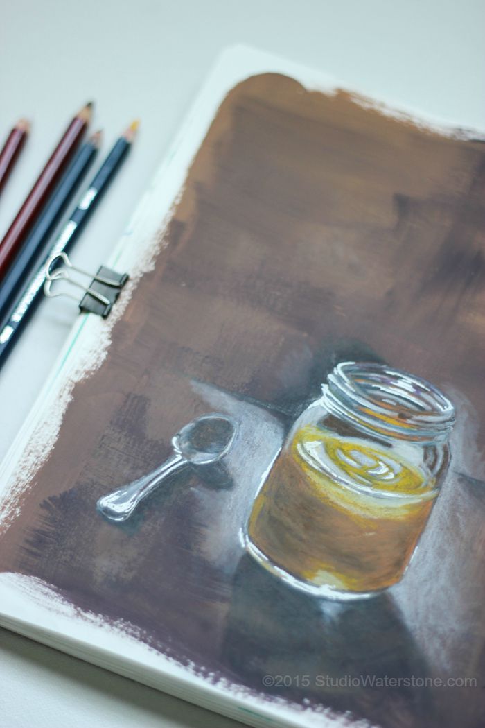 Sketchbook: Azaleas and Honey