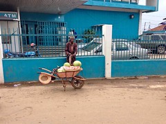 Watermelon Street Hawker, Adimula Palace Roundabout, Ilesa, Osun State, Nigeria. #JujuFilms