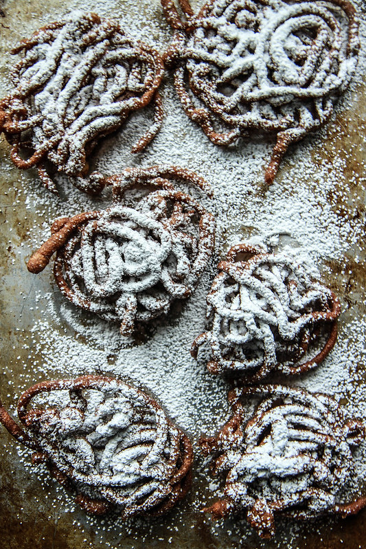 Gingerbread Funnel Cakes- GF and Vegan PHOTO 2