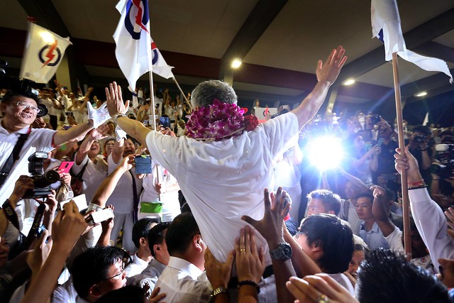 พรรคกิจประชาชนชนะเลือกตั้งสิงคโปร์ได้ 83 ที่นั่ง - 'ลี เซียนหลง' แถลงขอบคุณ  | ประชาไท Prachatai.com