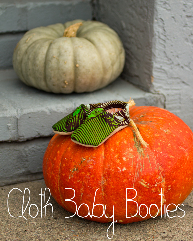 Cloth Baby Booties