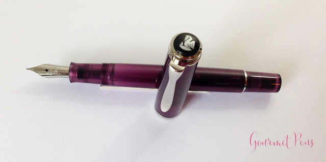 Review Pelikan M205 Classic Amethyst Fountain Pen @AppelboomLaren (12)