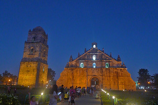 Ilocos Norte - Paoay Church almost night shot