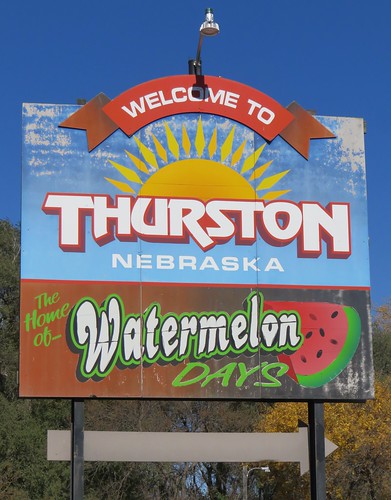 nebraska ne citywelcomesigns thurstoncounty thurston winnebagoindianreservation