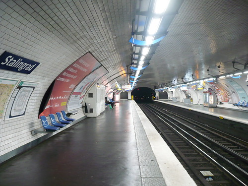 Stalingrad Metro station - Paris - 1 November 2016