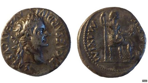 Norwich Roman silver coin find1