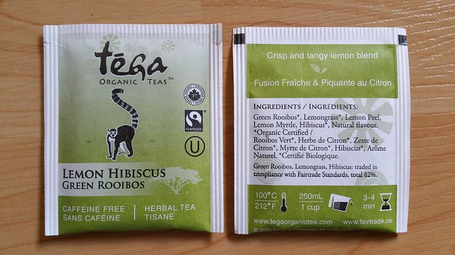 Tega Organic Tea - Lemon Hibiscus Green Rooibos 6