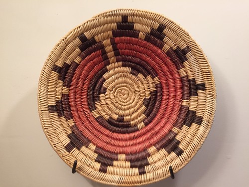 Navajo wedding basket