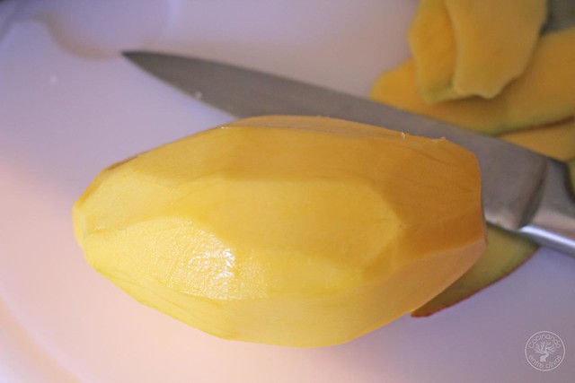 Atún con manzana y mango al aroma de Barbadillo www.cocinandoentreolivos.com (2)