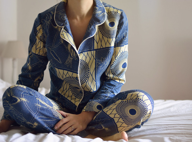 Pyjama bleu Wax
