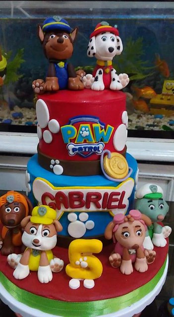 Paw Patrol Themed Cake by Iza Guevarra Lugtu of Now Baking PH