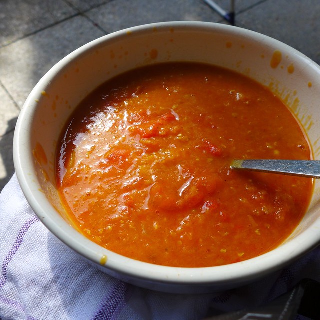 red lentils soup