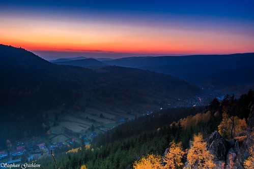 sunset sun germany landscape deutschland thüringen sonnenuntergang thuringia sonne landschaften thüringerwald oberschönau thurigianforest