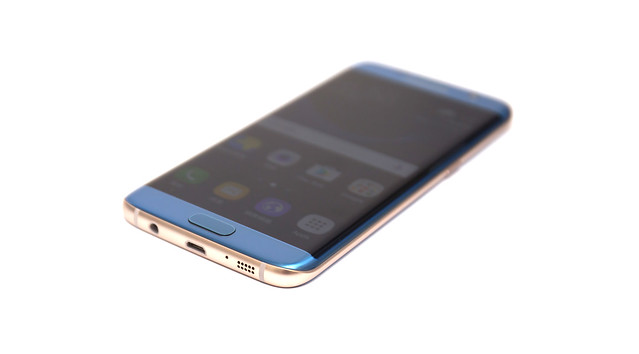 新色！依舊最強！ Galaxy S7 Edge『冰湖藍』新色入手 / 超清多圖實機照 / 去背高解析 @3C 達人廖阿輝