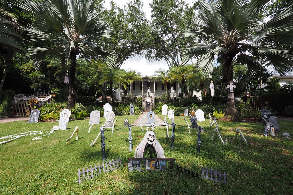 Halloween decorations in Miami, United States of America