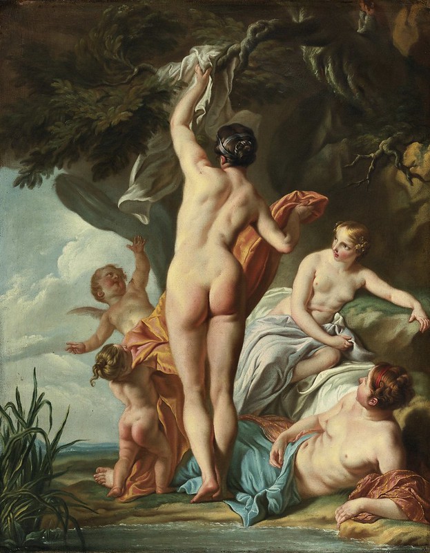 Noël-Nicolas Coypel - Venus and Her Companions