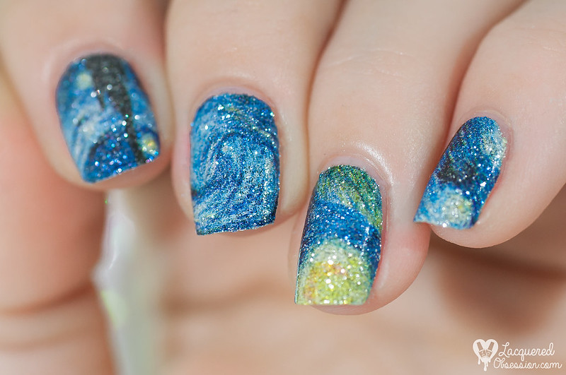 Lady Queen - The Starry Night nail foils