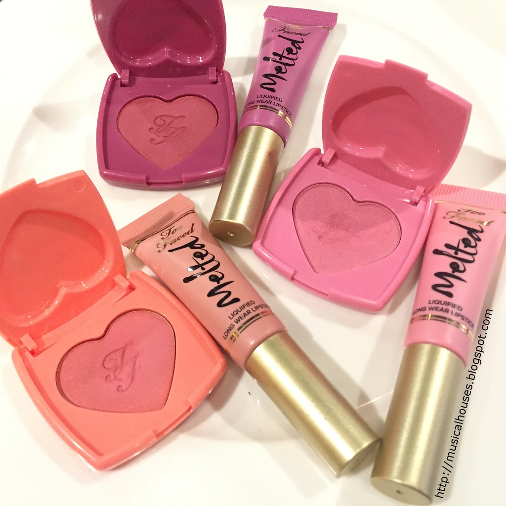 Too Faced Melted Kisses and Sweet Cheeks