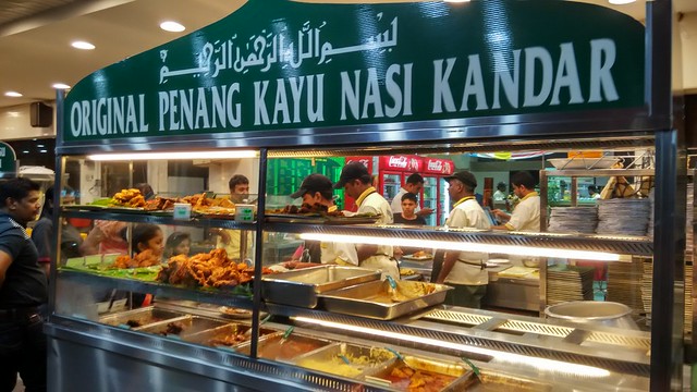 【檳城】峇六拜 Original Penang Kayu Nasi Kandar吃宵夜 @ 想要旅行的念頭停不住...