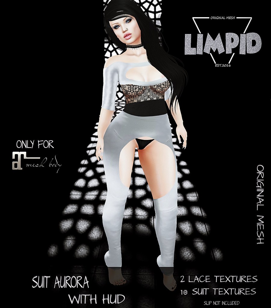 Limpid Suit Aurora [Exclusive Suicide Dollz Event] - SecondLifeHub.com