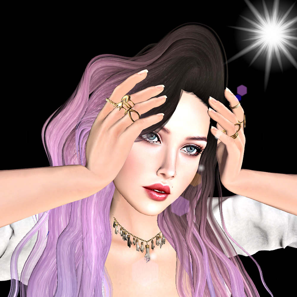 naadi - outfit from shiny shabby hair from n21 rings from fantasy collection 1 close on rings