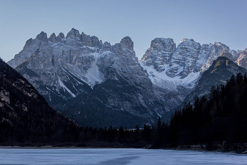 italien winter italy lake mountains alps cold nature sunrise landscape frozen natur berge alpen landschaft sonnenaufgang dolomites dolomiten gefroren dürrensee