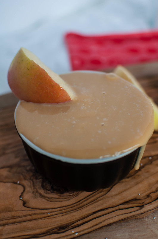 Creamy Salted Caramel Dip {for apples} 6