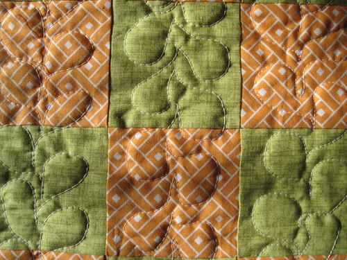 Free Motion Quilting - bit of practice