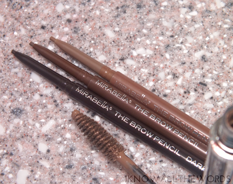 Mirabella Beauty Borrowed from the Boys Brow Collection the brow pencil light, medium, dark (1)