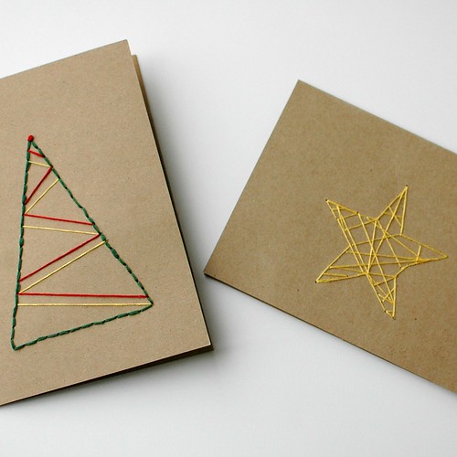 Holiday Sewing Cards