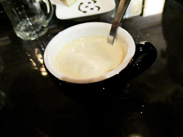 Upstairs Coffee vanilla latte ice blended