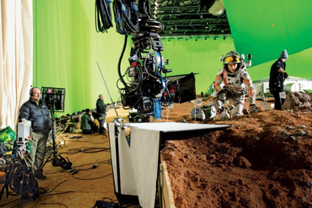 The Martian Filming