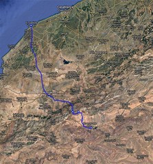 Route EL Jadida Ouarzazate1