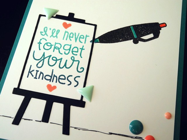 Your Kindness by Jennifer Ingle #JustJingle #PaperSmooches #Cards