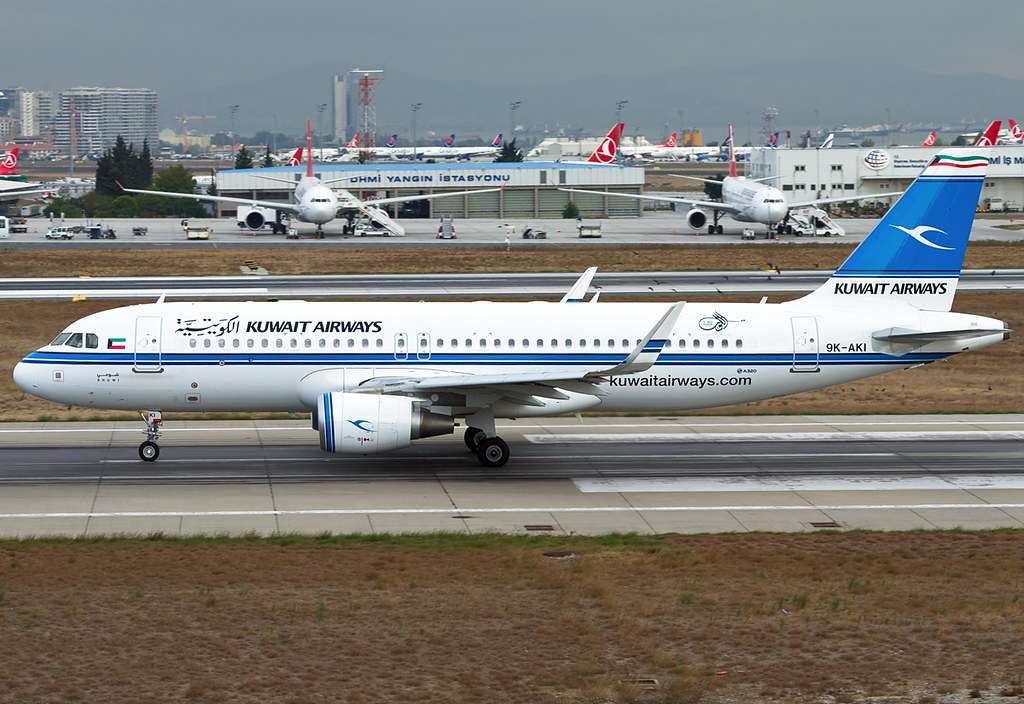 9K-AKI - A320 - Kuwait Airways