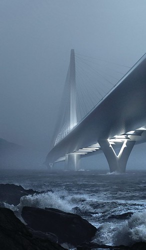 淡江大橋國際競圖結果公佈 英國女建築師Zaha Hadid 擔綱造型設計作品獲勝