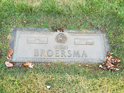 Jack Broersma Grave