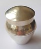 Silver pot with lid