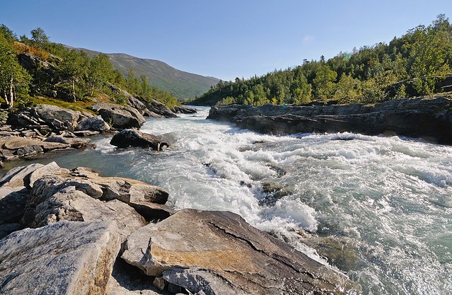 Норвегия. Реки водопады. август 2013